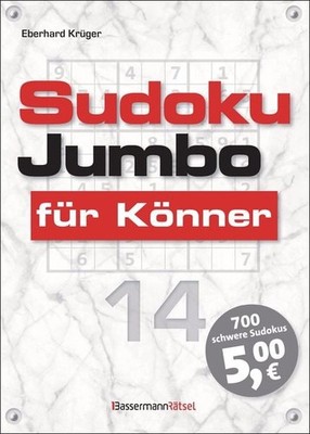 Sudokujumbo für Könner 14 mittlerer bis hoher Schwierigkeitsgrad