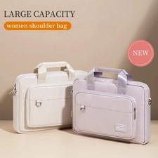 Laptop Shoulder Bag 13.3 15.6 inch for Women Notebook Briefcase Handbag for Macb