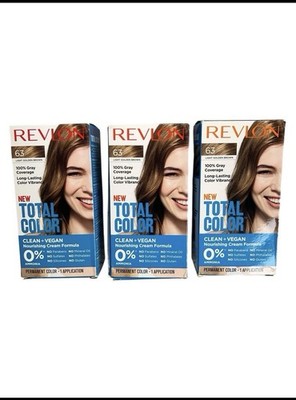 3 Ct Revlon Total Color HLight Golden Brown 63 Hair Color Hair Dye