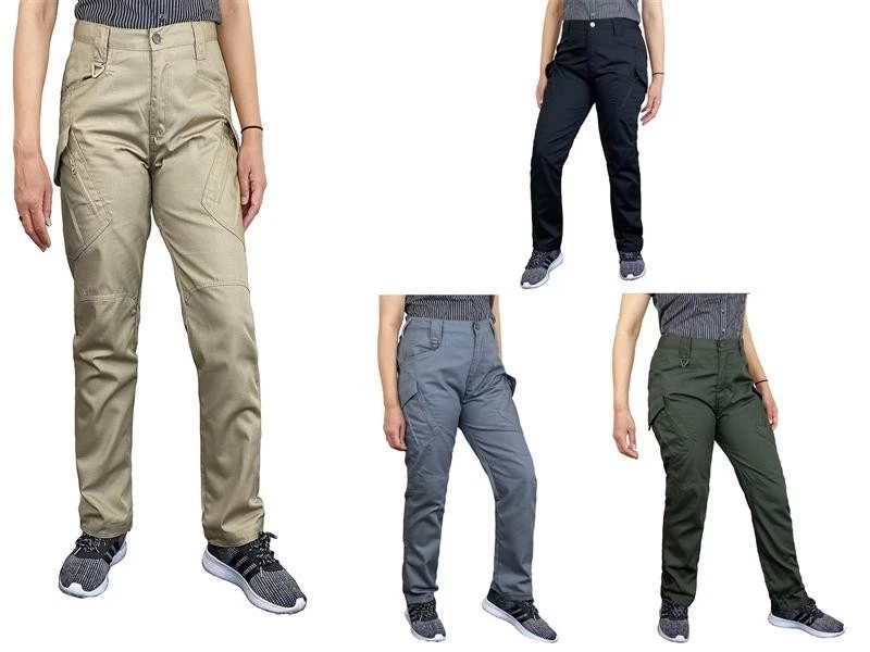 Women's Quick Dry Cargo Pants Lightweight Tactical Hiking Water-Resistant Pants
Opens in a new windo