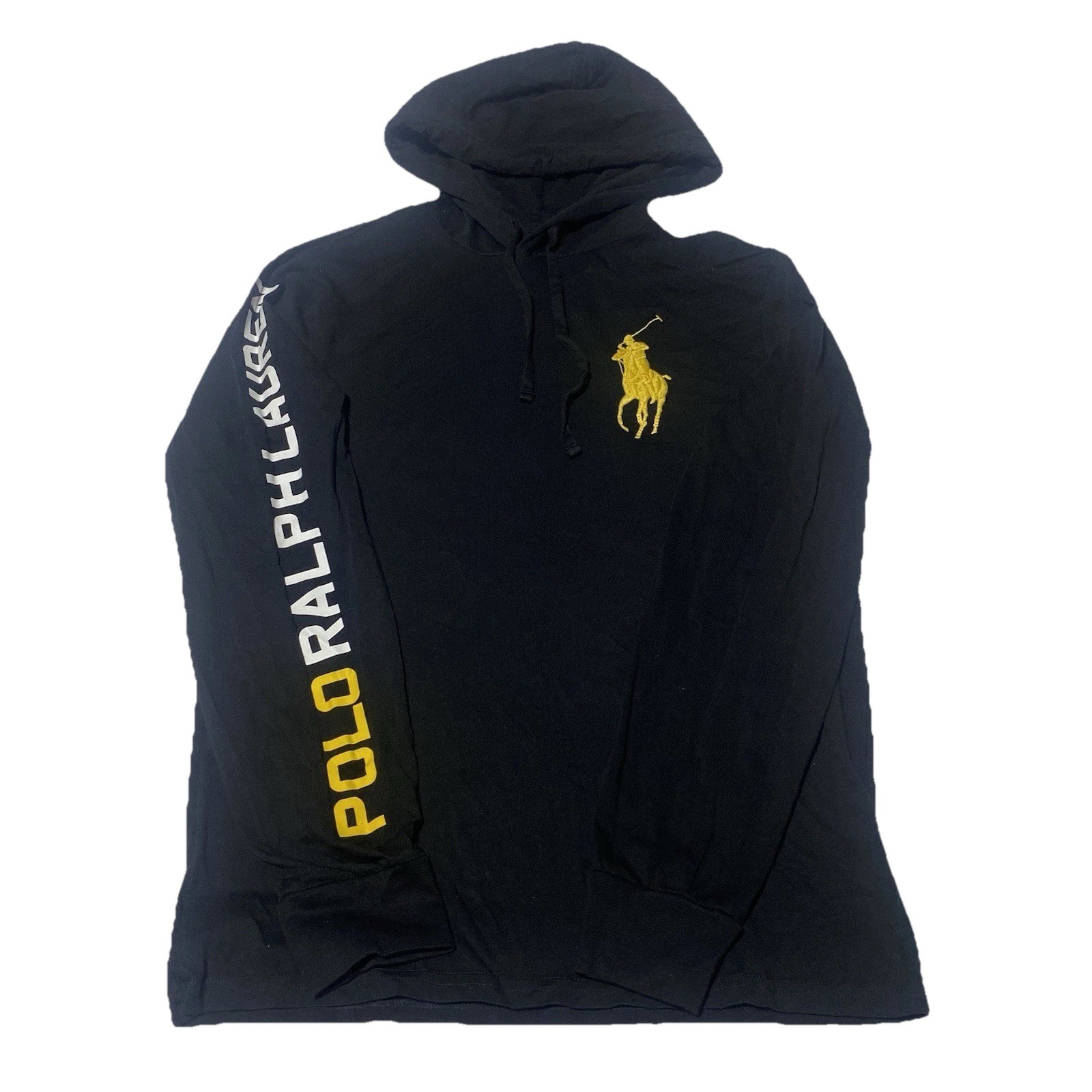 Polo Ralph Lauren Felpa con Cappuccio T Shirt Uomo PICCOLA Grande Pony Leggera