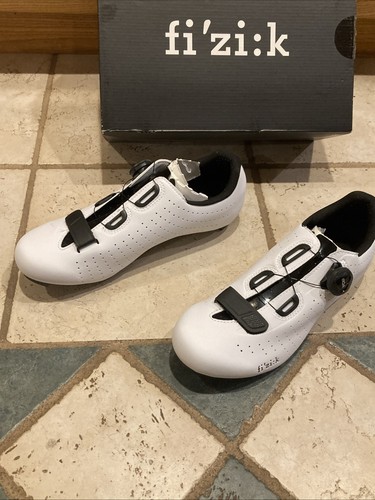 Fizik Tempo Overcurve R5 Mens Cycling Shoes BOA white/Black Size US 9.5 EU 42.5 - Picture 10 of 11