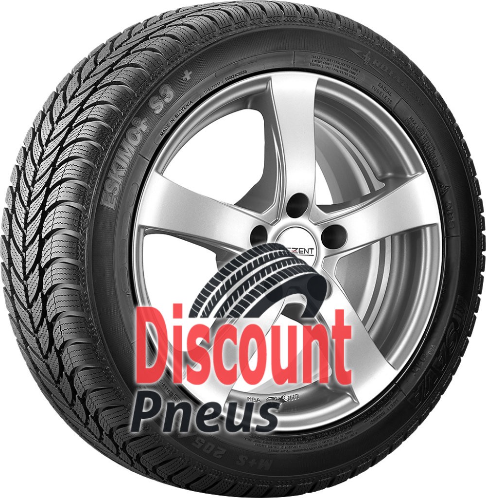 Pneu Sava Eskimo S3+ 175/70 R13 anti-aquaplaning sur neige