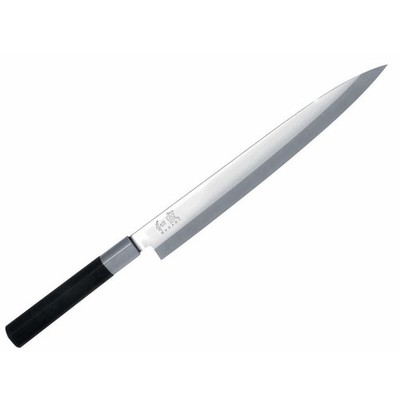 KAI Wasabi Black 6724Y Yanagiba Sushi Messer Japan Edelstahl schwarz 24 cm