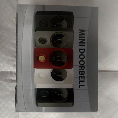 T.O.P. DV100 Mini Wireless Portable Doorbell, Assorted Colors, Battery Powered