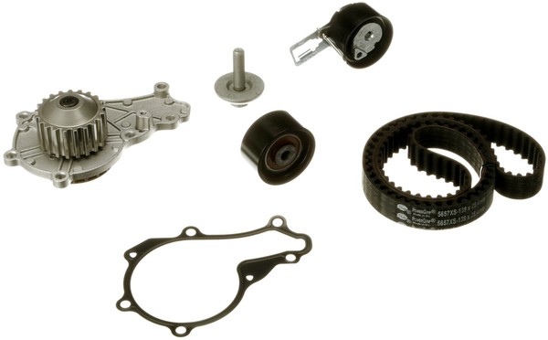 Wasserpumpe + Zahnriemensatz Powergrip™ Gates KP15657XS FüR 207 206 208 DS3 2008-image