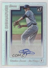 2017 Panini Chronicles Donruss Signature Series Dinelson Lamet #SS2-DL Auto 4l3