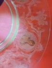CIRCA 1920's-1930's MORGANTOWN GLASS QUEEN LOUISE 7 1/2" SALAD PLATE-#2 — photo 6