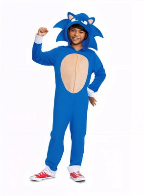 Sonic 3   Sonic Kostüm für Kinder - Mach es Dir mit diesem Onesie superschnell