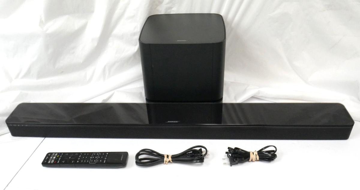 Bose SoundTouch 300 Soundbar w/Acoustimass Base Module Subwoofer 