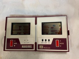 Vintage Nintendo Mario Bros Game & Watch 1983 Model MW-56 Multi Screen Japan