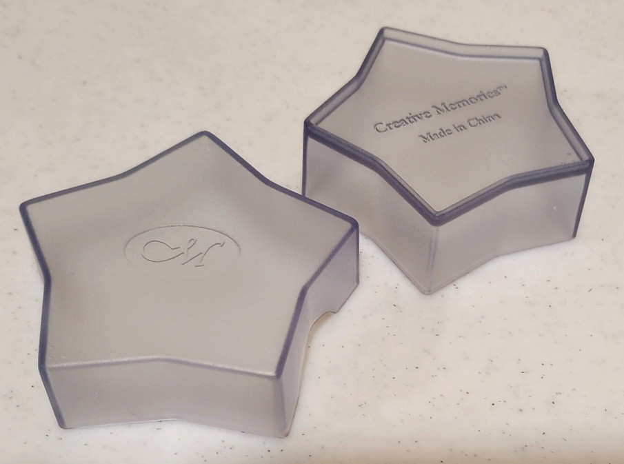 Creative Memories Mini Star Shape Maker Punch, 3/4" & 1" sizes