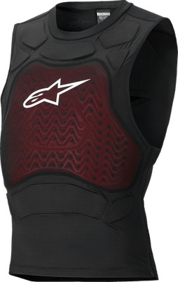 Alpinestars 6500726-12-XXL Bionic Plasma Lt Protector Vest Black/White XX-Large