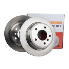 2x Magma Brake Discs Rear Vented Fits BMW 1 Series 3 Series 4 Series X1