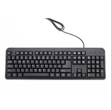 iMicro KB-US0803 104-Key Wired USB English Keyboard Black