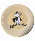 Fiesta Sylvester "Sufferin' Succotash" Beige Ceramic Plate 10.5in Glossy 2005