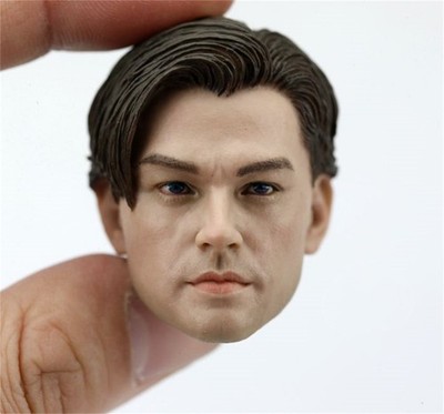 1/6 Leonardo Movie Head Carved Model DIY 12inches Figure