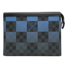 Louis Vuitton Damier Graphite Pochette Voyage MM Clutch