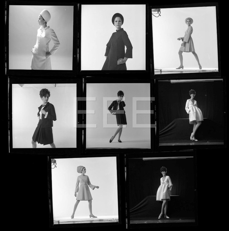8 1960s Fashion Model Harry Langdon Negative w/rights Lot 360P