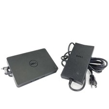 Dell Dock WD15 USB-C Type-C K17A 05FDDV with 130W Ac Adapter