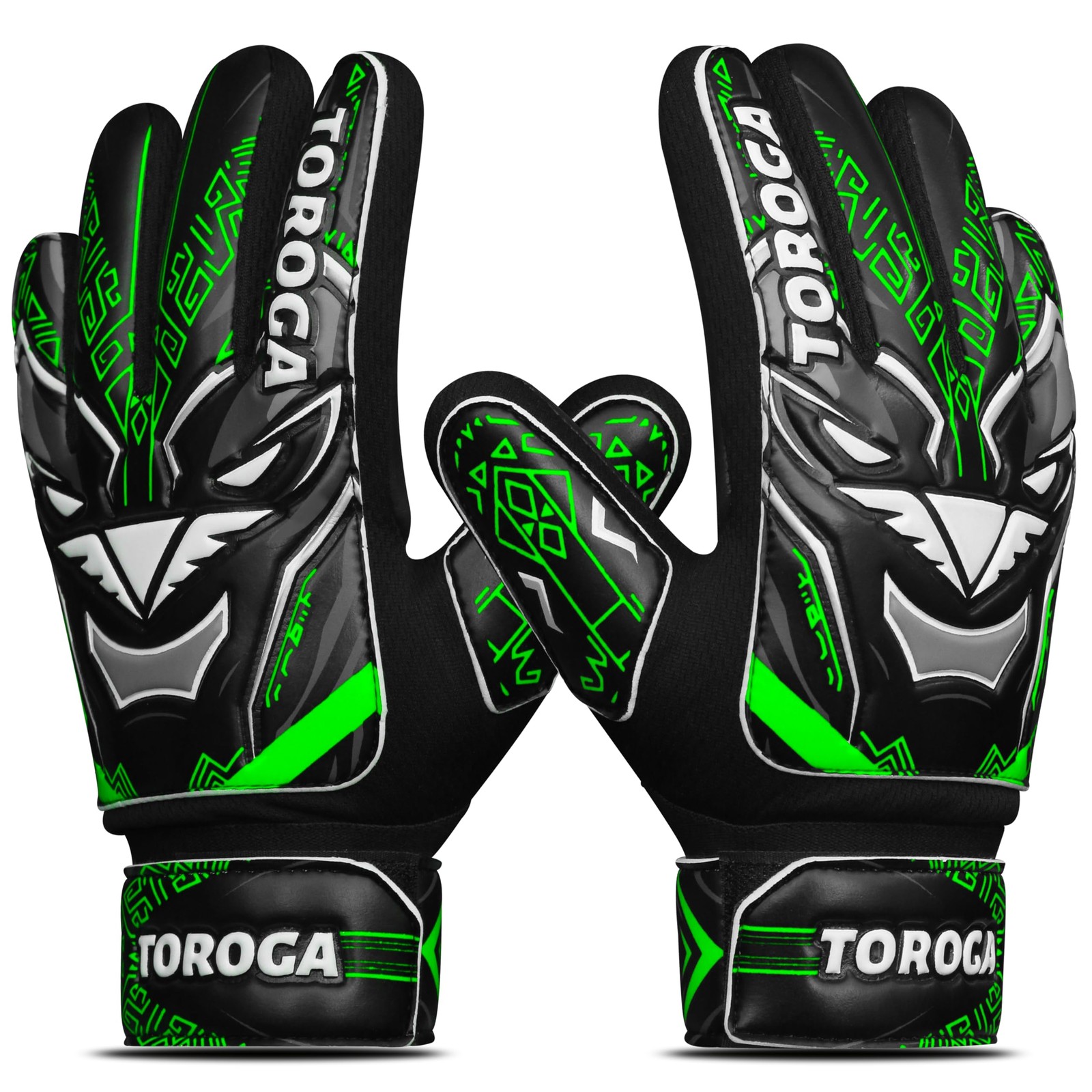Goalkeeper Gloves for & Youth – Soccer Goalie Gloves, Strong Latex Grip, Doub…