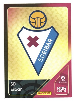2020-21 Panini MGK Mega Cracks La Liga SD Eibar Logo Wappen badge
