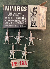 25mm Minifigs Napoleonic Era French Artillery Crew Lot HE-283