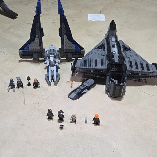 LEGO Star Wars Complete Set With Two Ships and Multiple Minifigures 8+ Theme