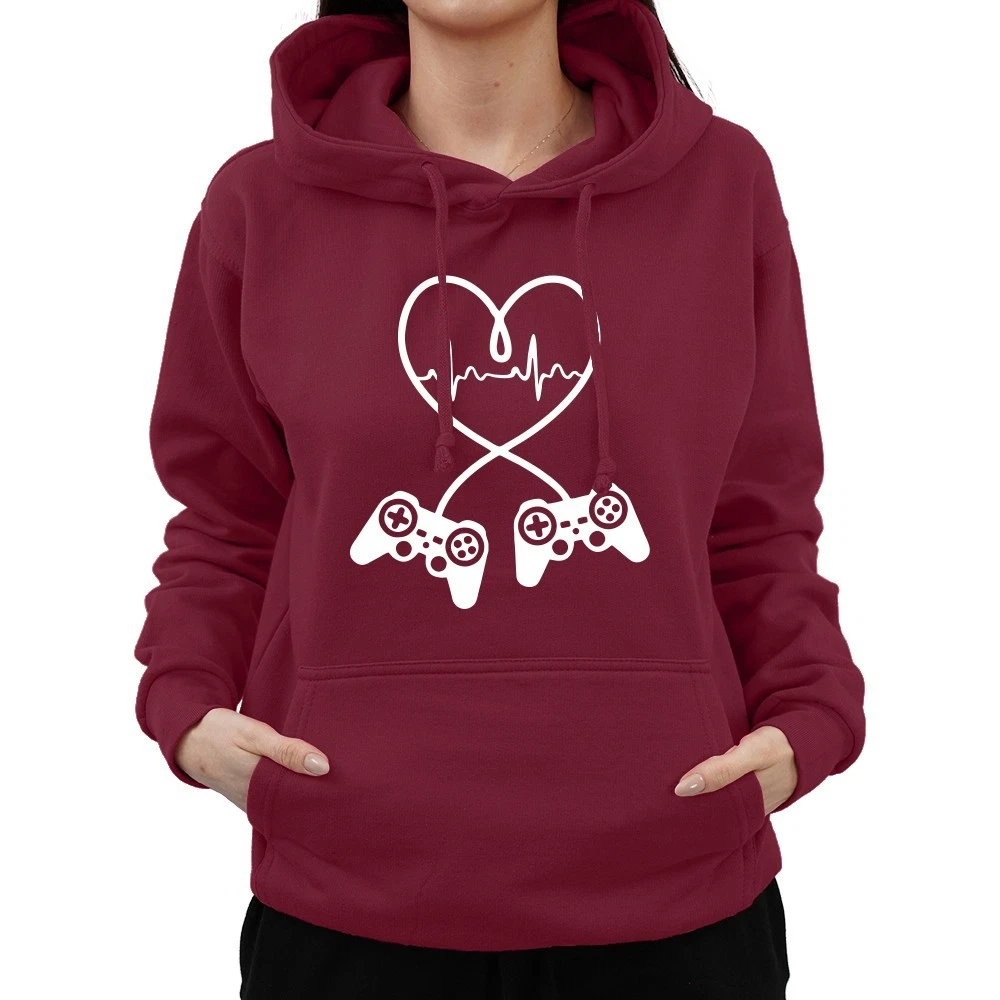 Funny Video Game Controller Sarcastic Gaming Console Kids Teen Unisex Hoodie
