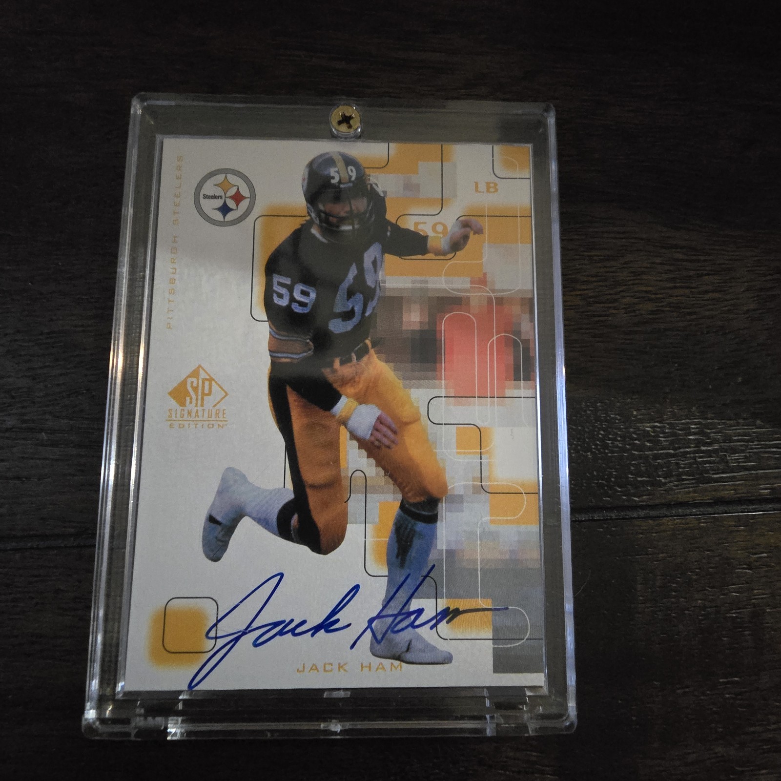 Jack Ham Autographed Signed Pittsburgh Steelers 1999 SP Edition - s #JH (AU) Auto 