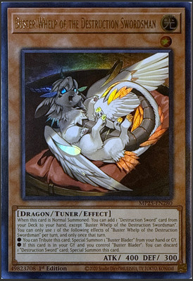 Buster Whelp of the Destruction Swordsman - MP25-EN280  - Ultra Rare  - NM/M