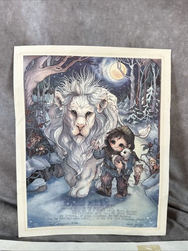 Vintage 1986 Jody Bergsma The Journeyers Prayer Lithograph Print 5808 Of 7500 - Picture 2 of 6