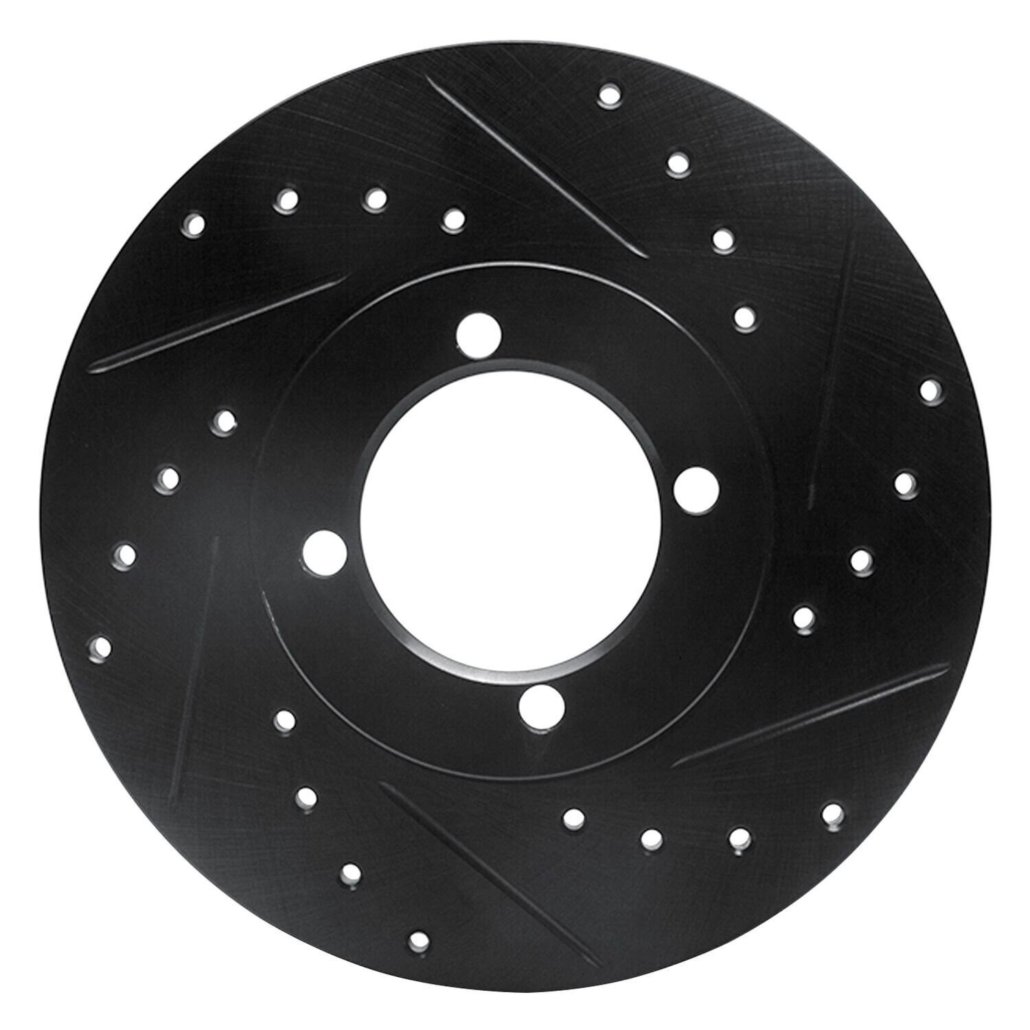 For Lotus Esprit 76-79 Brake Rotor eLINE Drilled & Slotted 1-Piece Front