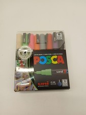 Uni POSCA Water-Based Marker Pens PC-3M 16 Colors Bullet Tip Japan Set Art Craft