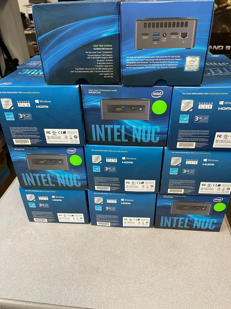 Intel NUC Windows 10 PC Desktops & All-In-One Computers for sale