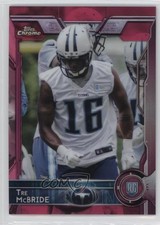 2015 Topps Chrome Rookies BCA Pink Refractor 226/399 Tre McBride #196 7k4