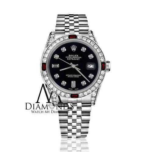 datejust black face