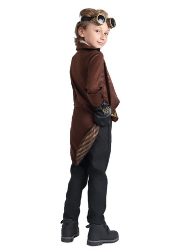Dress Up America Steampunk Costume for Boys - Victorian Steam Punk Costume Set - Picture 2 of 4