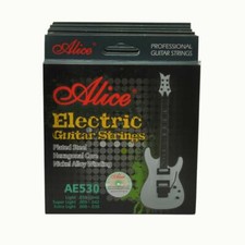 5Sets Alice Electric Guitar Strings Hexagonal Core Nickel Alloy Winding AE530L