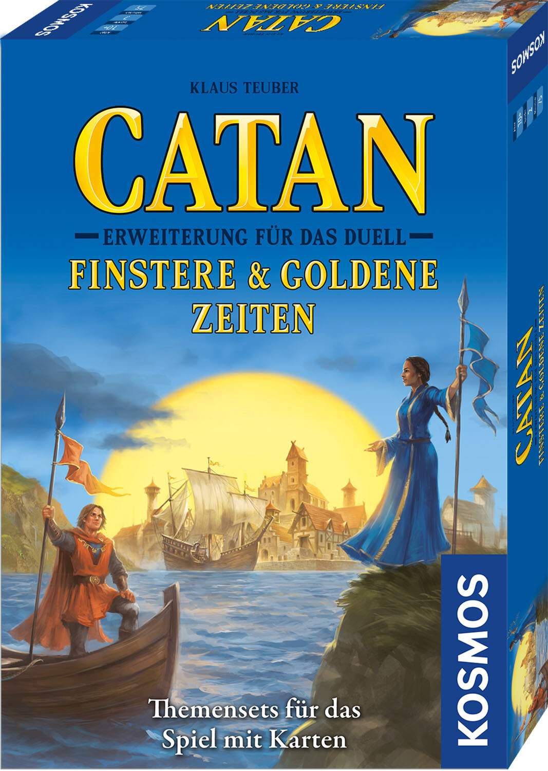 Catan The Duel Dark and Golden Ages Expansion for 2 Players