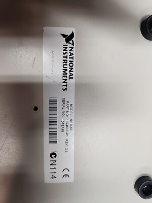 NATIONAL INSTRUMENTS SCB-68 P/N 182469C-01 