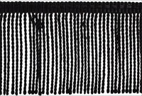 DüNn Bullion Fransen Rand, Stil BFTC3, Farbe K9 - Pure Schwarz [21.9M]