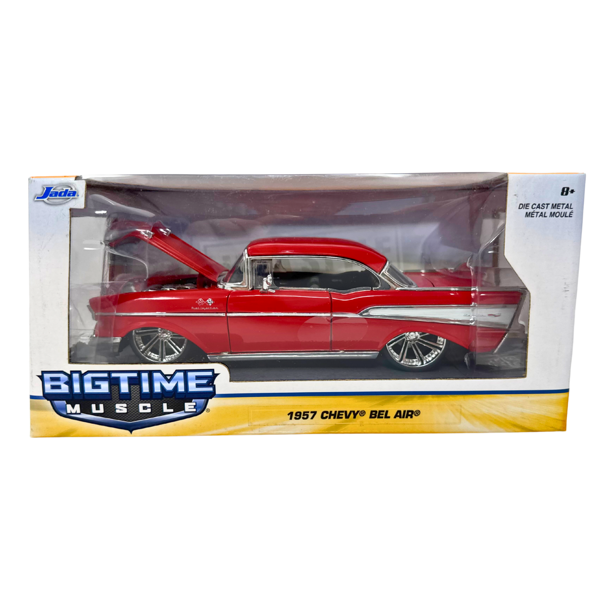 Jada Bigtime Muscle 1957 Chevy Bel Air 1:24 Diecast | eBay