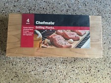 Chefmate Grilling Planks Set Of 4 Cedar Plank...