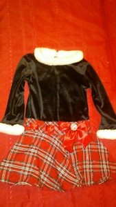 dollie and me christmas dress
