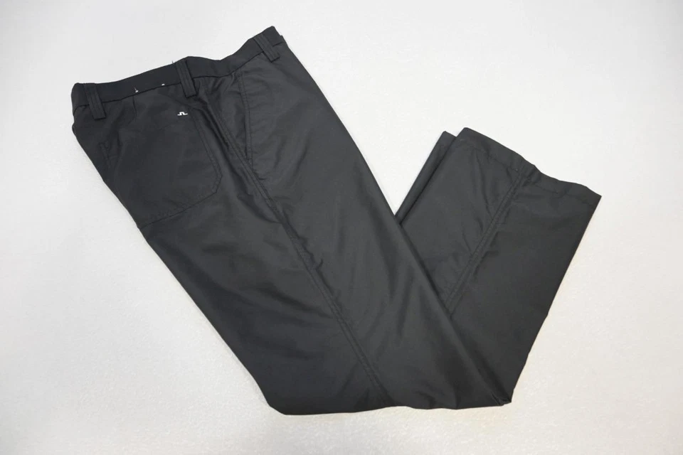 J Lindeberg Golf Pants Wicking Black Athletic Performance Mens Sz 36 x 32 - Image 2 of 4