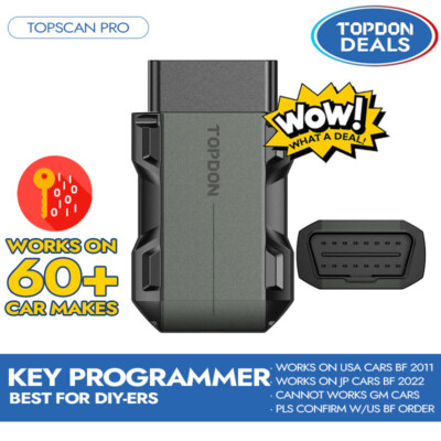 BEST SELLER - TOPDON TOPSCAN PRO - Universal Car Key Programmer OBD2 Diagnostic