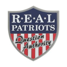PVC Morale Patch - MAXPEDITION - REAL PATRIOTS - FULL Color version