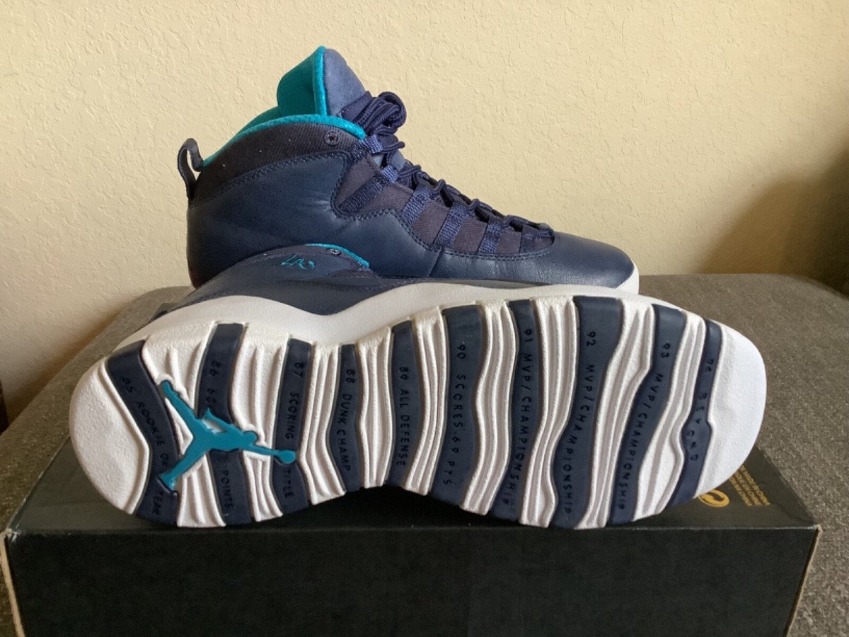 Nike Air Jordan 10 Retro (BG) LA City Pack 310806-404 Size