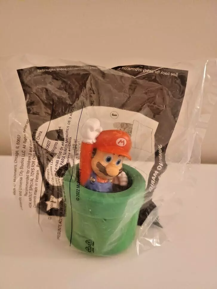 2022 McDONALD'S Super Mario Bros Movie Nintendo HAPPY MEAL TOYS Or